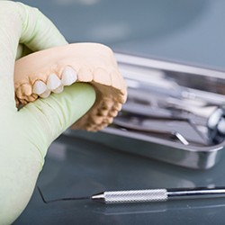 dental technician with dental bridges in Midwest City 